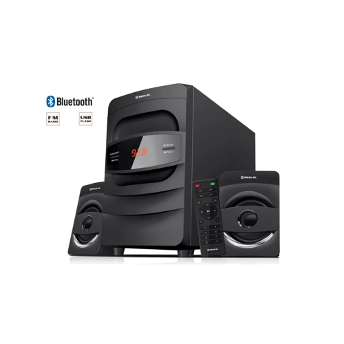 Акустическая система REAL-EL M-390 Black: Формат акустики 2.1