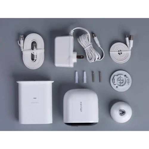 IP-камера відеоспостереження Xiaomi IMILAB EC4 Spotlight Battery Camera Set (CMSXJ31A): Тип корпуса Циліндрична (Вулична)