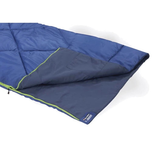Спальный мешок High Peak Ceduna/+14°C Blue/Dark Blue Left (20030): Вес с упаковкой 1.4 кг
