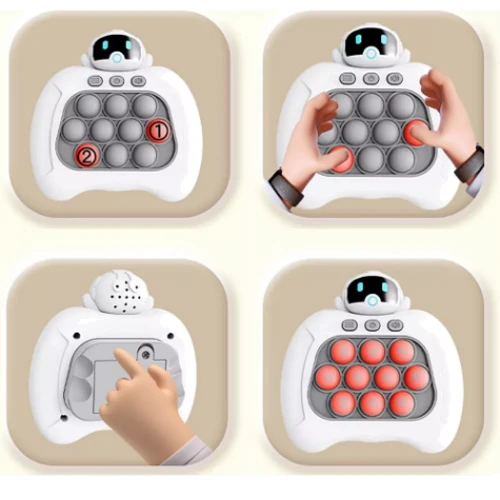 Портативная игра Speed ​​Push Game Astronaut gray: Датчики акустический