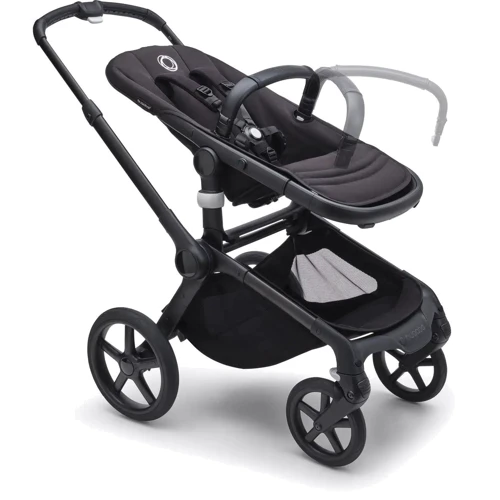 Универсальная коляска Bugaboo Fox 5 2 в 1 Black/Grey Melange (100051054): Возможность установки люльки есть