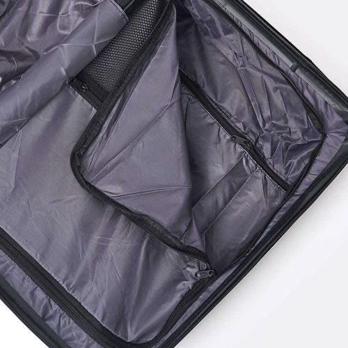 Чемодан Ricco Grande M black (T15002black-M): Фактура Зернистая, Матовая