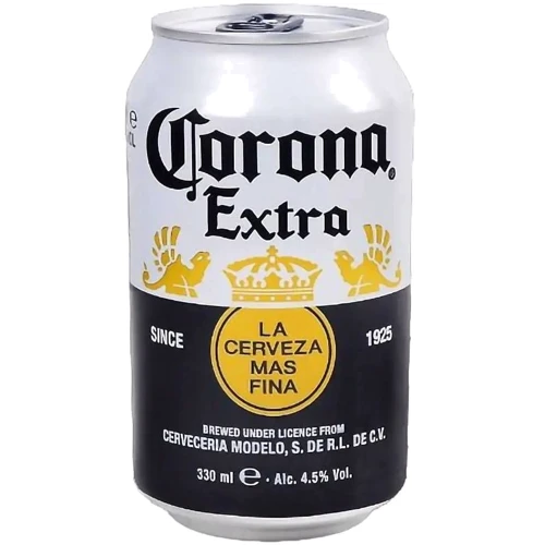 Пиво Corona Extra світле ж/б 24х0.33 л (AL7501064199905)
