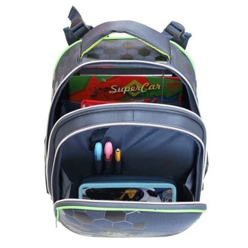 Ранець CLASS 9824 Football, 39x28x21см: Стать дитини Для хлопчиків
