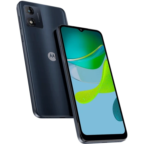 Смартфон Motorola Moto E13 2/64 GB Cosmic Black Approved Вітринний зразок