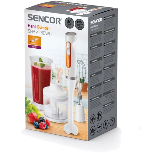 Блендер Sencor SHB 4260WH: Мощность, Вт 500