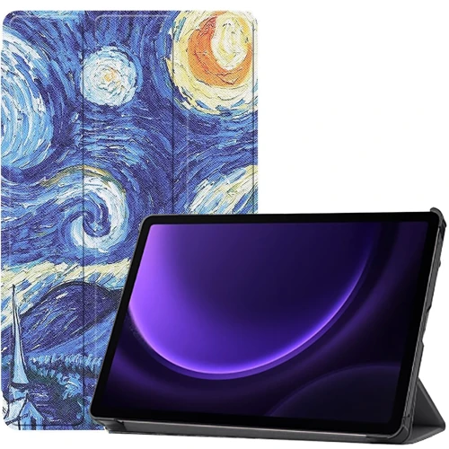 Аксессуар для планшетных ПК BeCover Smart Case Night for Samsung X520/X526 Galaxy Tab S10 FE (713287): Цвет рисунок
