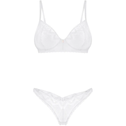 Комплект Obsessive Alissium 2-pcs set XL/2XL