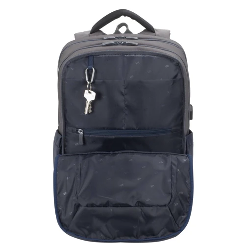 Сумка для ноутбуков RivaCase 17.3" 7777 Steel Blue/Grey фото 9