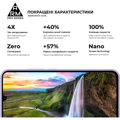 Аксесуар для смартфона ArmorStandart Tempered Glass Pro Black для Samsung M346 Galaxy M34 5G (ARM69578) фото 6
