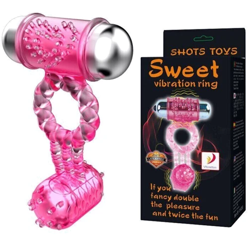 Ерекційне вібро кільце з стимулятором клітора Sweet Vibration Ring, BI-014080: Виробник LYBAILE