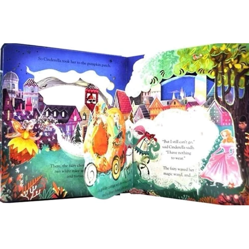 Peep Inside a Fairy Tale Cinderella / Заглянути до казки Попелюшка: Обложка Твердая