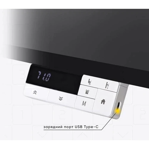 Комплект Mealux PowerDesk Lite Black + Leo Air Plus Green (EVO-201 Lite B/B +Y 546 KZ)