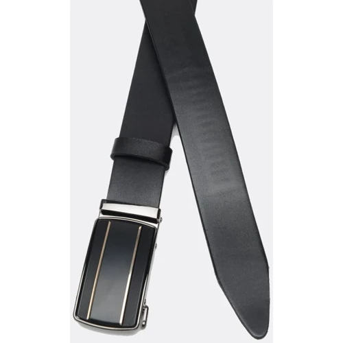 Чоловічий ремінь Borsa Leather чорний (CV1gnn37-125): Стать Чоловік