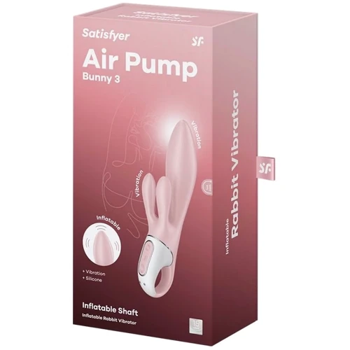 Вибратор Satisfyer Air Pump Bunny 3