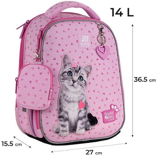 Рюкзак Kite SP25-555S-1 Education 555 Studio Pets-1 фото 8