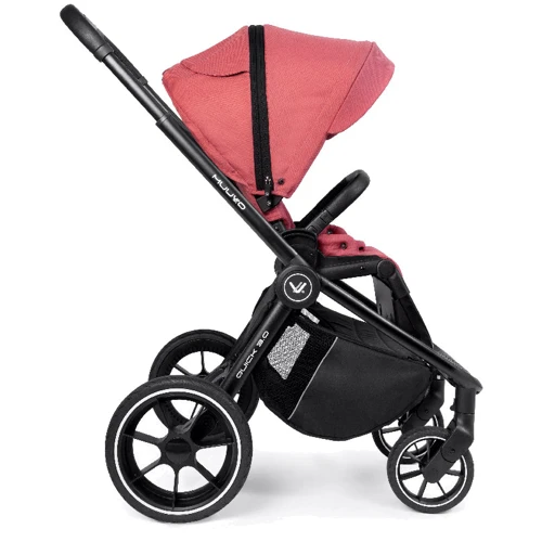 Универсальная коляска 2 в 1 Muuvo Quick 3.0 (Pure Pink): Количество блоков 1