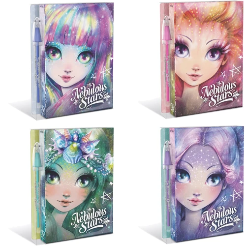 Набір для творчості із блокнотом Nebulous Stars – Космічний стиль 4 види в асорт. (11501)