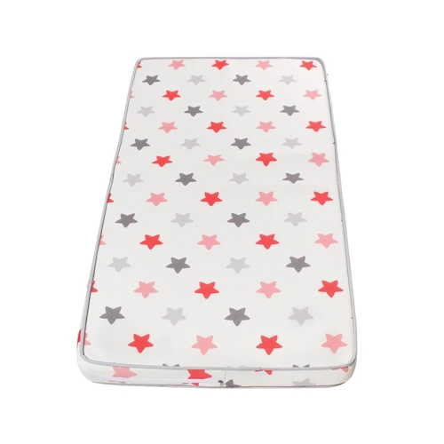 Матрац Twins 3D Stars 120х60х10 см біло-рожевий 5000-253DS