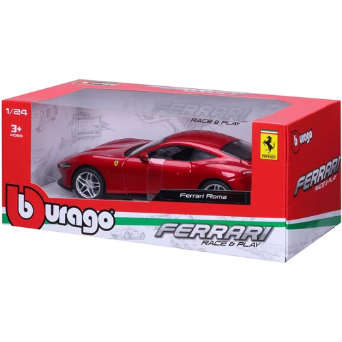 Автомодель Bburago - Ferrari Roma (асорті сірий металік, червоний металік, 1:24): Матеріал пластик, метал