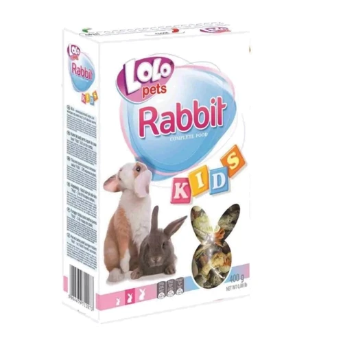 Корм Lolopets Kids для молодых кроликов от 3-8 месяцев 400 г (LO-71207)