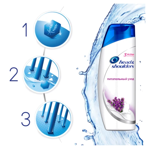 Head & Shoulders 200 ml Шампунь проти лупи Поживний догляд: Класифікація Мас-маркет