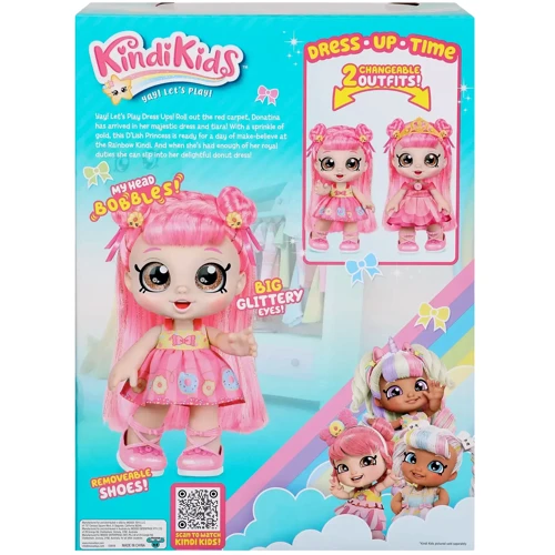 Кукла KINDI KIDS Донатина Принцесса DRESS UP FRIENDS (50065): Возраст от 3 лет