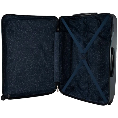 Чемодан Semi Line 24" (M) NASA Black (T5800-2) (DAS303036): Застежка Молния