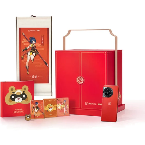 Смартфон OnePlus Ace 2 18/512GB Genshin Impact Limited Edition: Дисплей 6.74" AMOLED (1240x2772) / 451 ppi