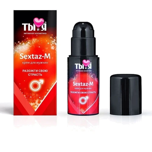 Крем с возбуждающим эффектом Sextaz-M, 20 мл