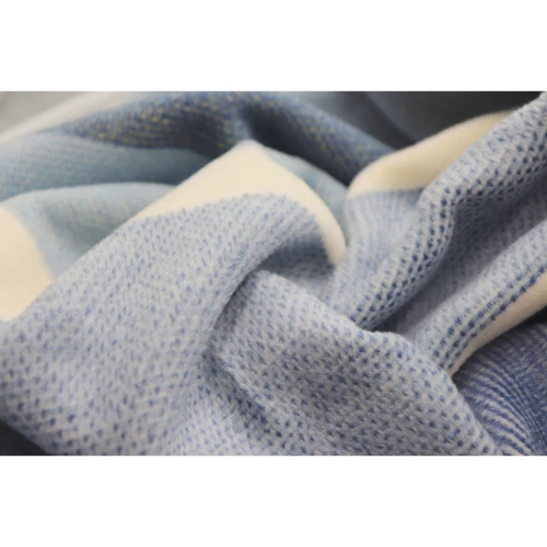 Плед Billerbeck Wohndecke Exact blue 150х200 (807625): Размер, см 150х200