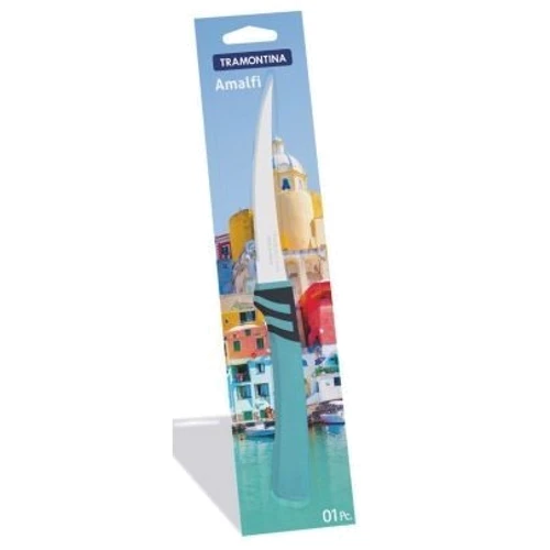 TRAMONTINA AMALFI нож д/томатов 127мм голубой инд.пл.блистер