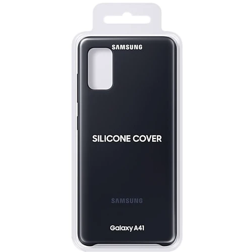 Чохол для телефона Samsung Silicone Cover Black (EF-PA415TBEGRU) for Samsung A415 Galaxy A41 фото 7