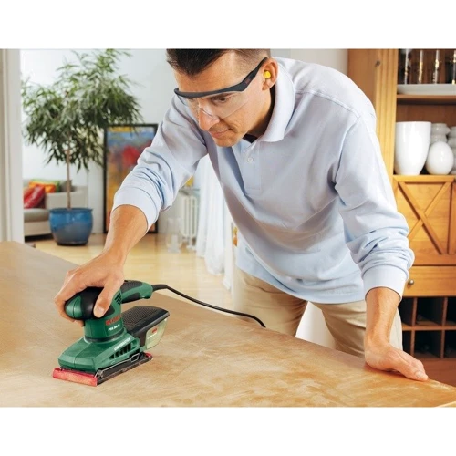 Вибрационная шлифовальная машина Bosch PSS 200 AC (0603340100): Макс. частота вращения диска 12000 об/мин