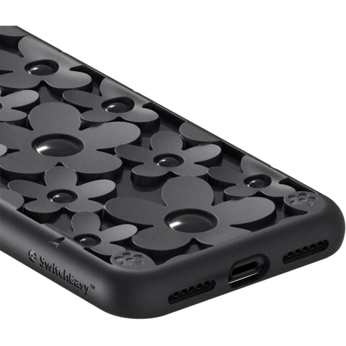 Чехол для iPhone SwitchEasy Fleur Black for iPhone SE 2020/iPhone 8/iPhone 7: Тип аксессуара чехол