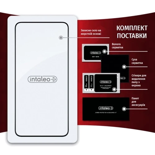 Аксессуар для смартфона Intaleo Tempered Glass Full Glue Black for Samsung S906 Galaxy S22 Plus/S916 Galaxy S23 Plus фото 6