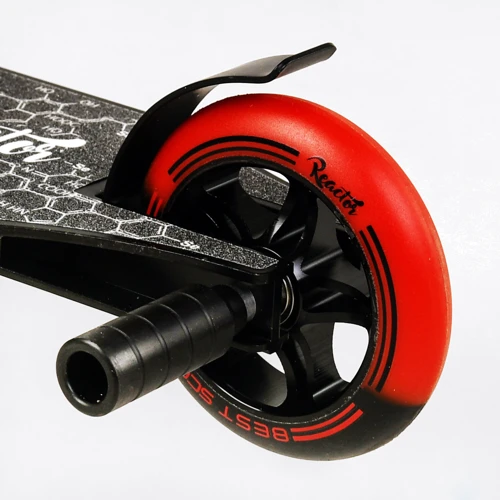 Самокат трюковый Best Scooter Reactor Black and Red (112772): Тип тормоза ножной