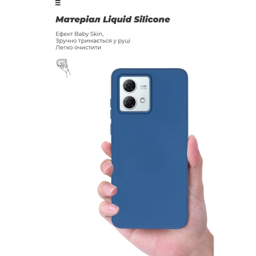 Чохол для телефона ArmorStandart ICON Case Dark Blue для Motorola G84 5G (ARM70880) фото 6