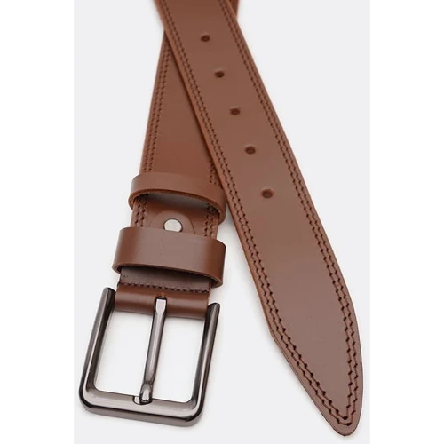 Мужской ремень Borsa Leather коричневый (V1125FX55-brown): Пол Мужской