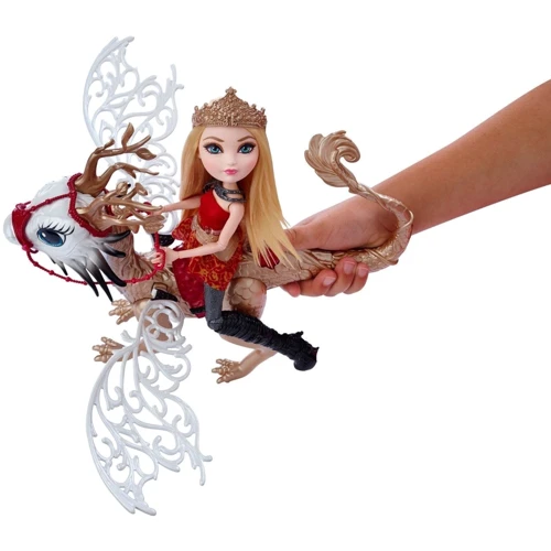 Лялька Ever After High "Епл Вайт: Вершниця" з м / ф "игри драконів" (DKM76) фото 3