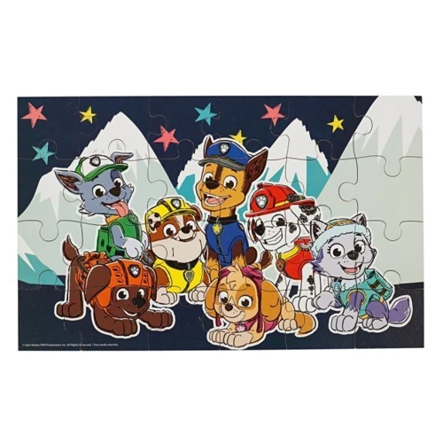Набор из пазлов Spin Master 4 в 1 Щенячий патруль деревянный (SM98301/6032978)