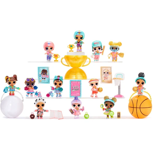 Ігровий набір із лялькою L.O.L. SURPRISE! серії All Star Sports – Зірочки спорту (в асортименті в дисплеї) (523994): Висота, см 9