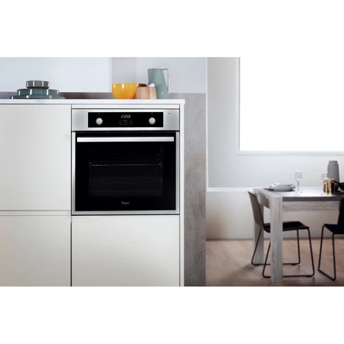 Духова шафа електрична Whirlpool AKP 785 IX: Об'єм, л 65