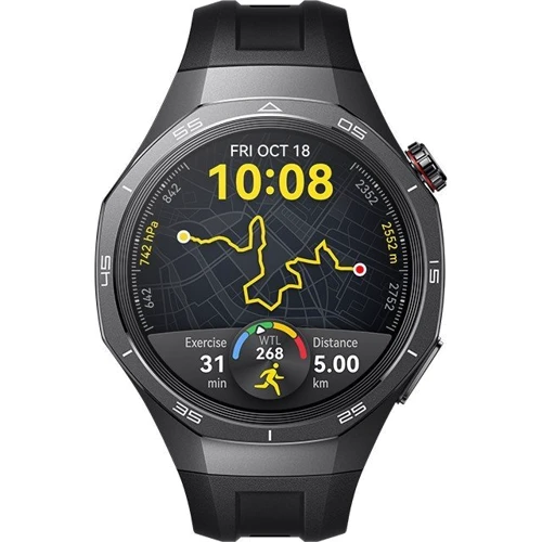 Смарт-часы Huawei Watch GT 5 Pro 46mm Black: Дисплей 1.43" AMOLED (466x466) / 326 ppi