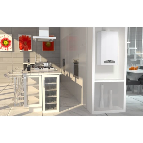 Газовий котел Ariston CARES X 24 CF: Тип димоходу димохідний (природна тяга)