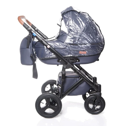Универсальная коляска 2-в-1 Broco Capri marine: Возможность установки люльки есть