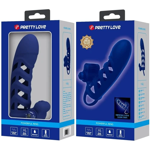 Насадка с вибрацией LYBAILE Pretty Love - Powerful ring (BI-026237-3)