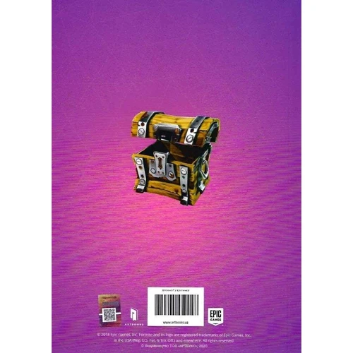 Записна книжка FORTNITE Official. Міс Бенксі (у крапку): Обложка Мягкая