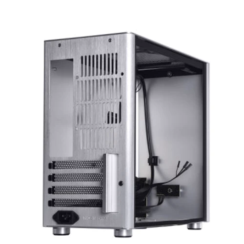Корпус QUBE V9 Silver Patriot_V9_Patron (QBV9M_WSNU3PP): Матеріал передній панелі алюминий