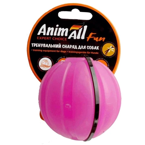 М'яч для собак AnimAll Fun тренувальний 7 см фіолетовий (130,206)